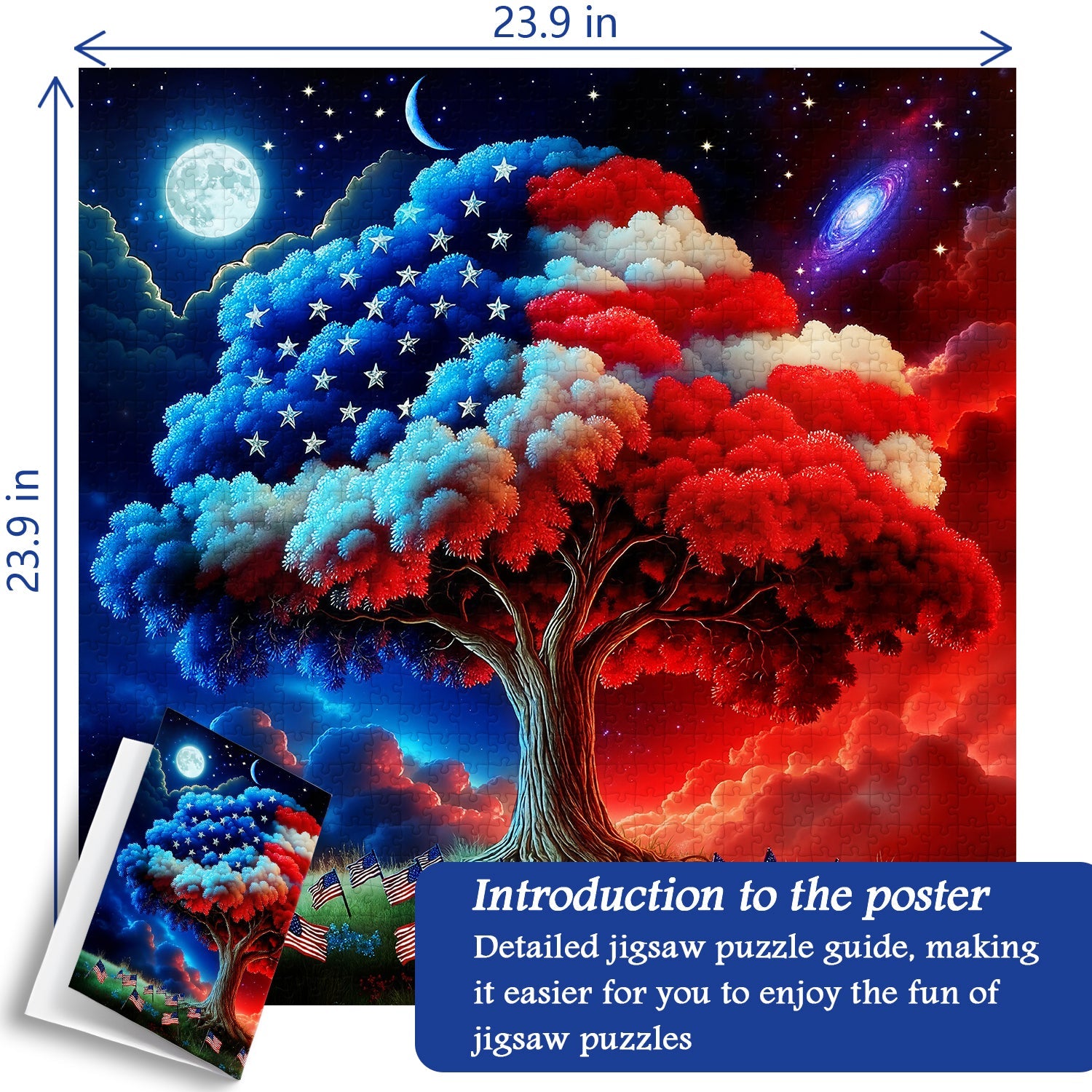 Freedom Branch Jigsaw Puzzle 1000 Pieces