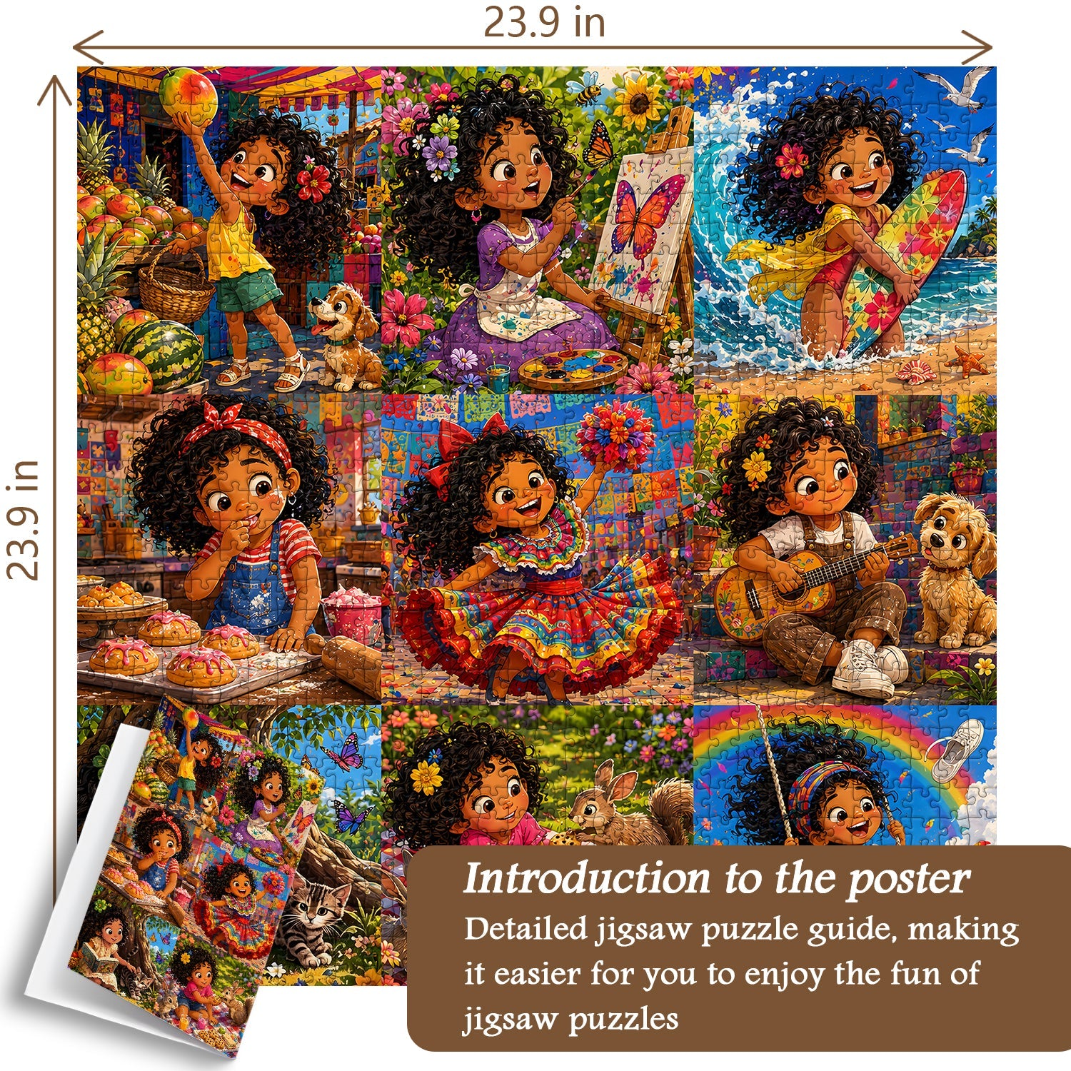 Colorful Childhood Jigsaw Puzzle 1000 Piece