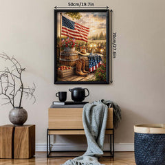 Americana Sunset Jigsaw Puzzle 1000 Piece