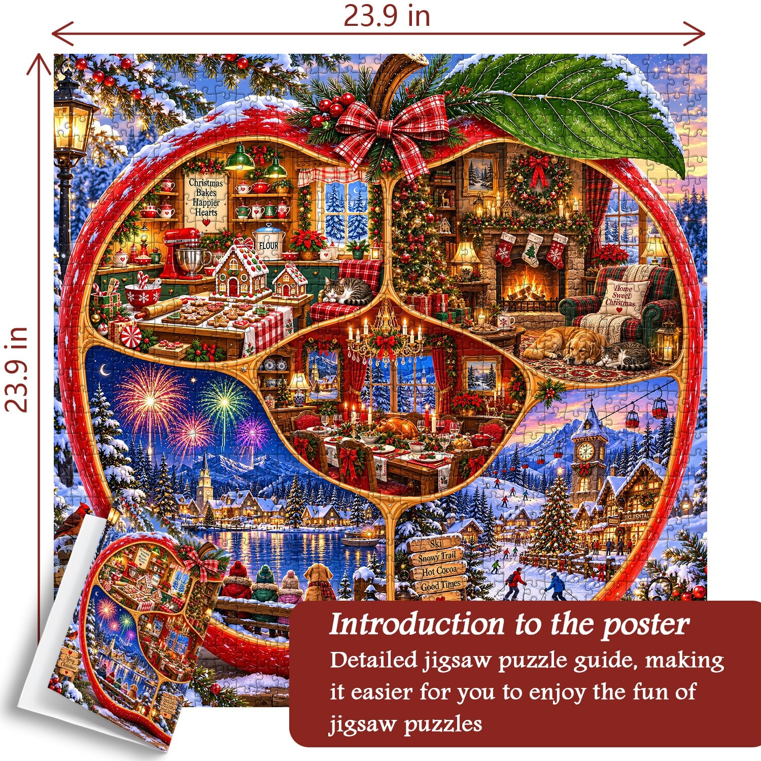 Christmas Memories Jigsaw Puzzle 1000 Piece