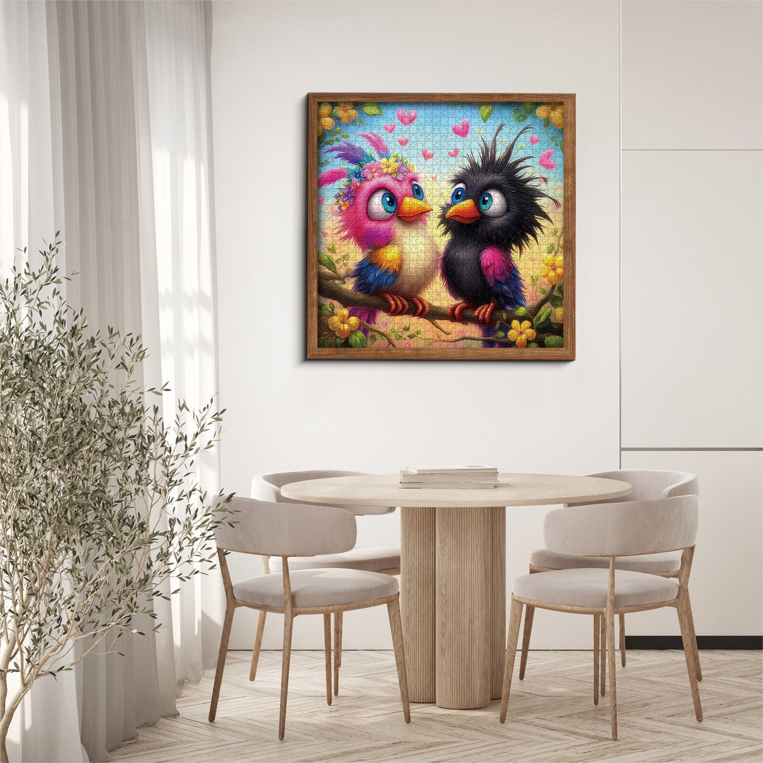 Colorful Romance Jigsaw Puzzle 1000 Pieces