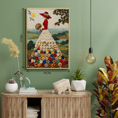 Button Skirt Jigsaw Puzzle 1000 Pieces