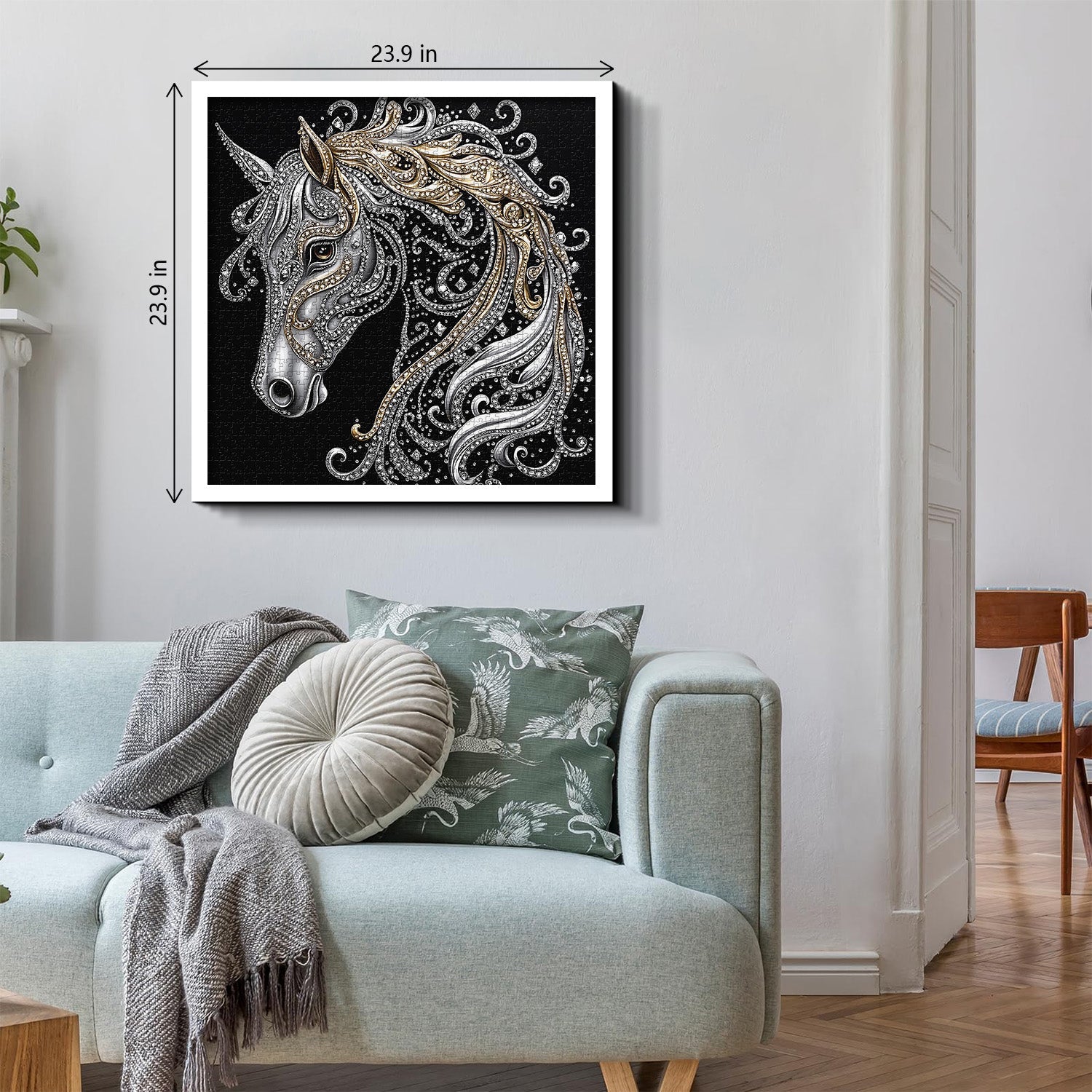 Diamond Horse Jigsaw Puzzle 1000 Pieces