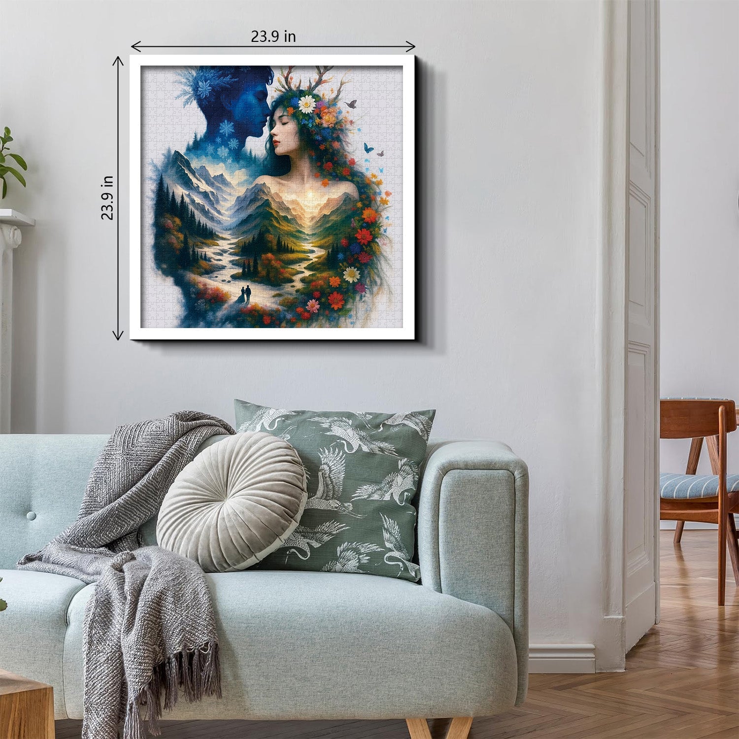 Bloom And Frost Jigsaw Puzzle 1000 Pieces