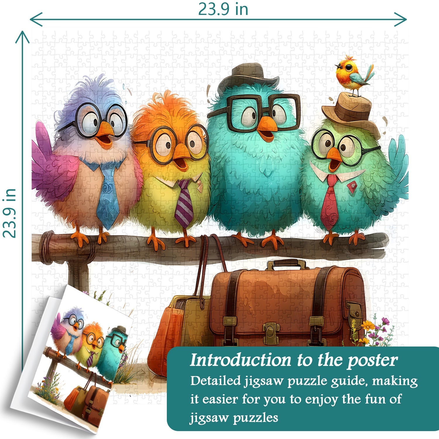 Colorfeather Expedition Jigsaw Puzzle 1000 Pieces