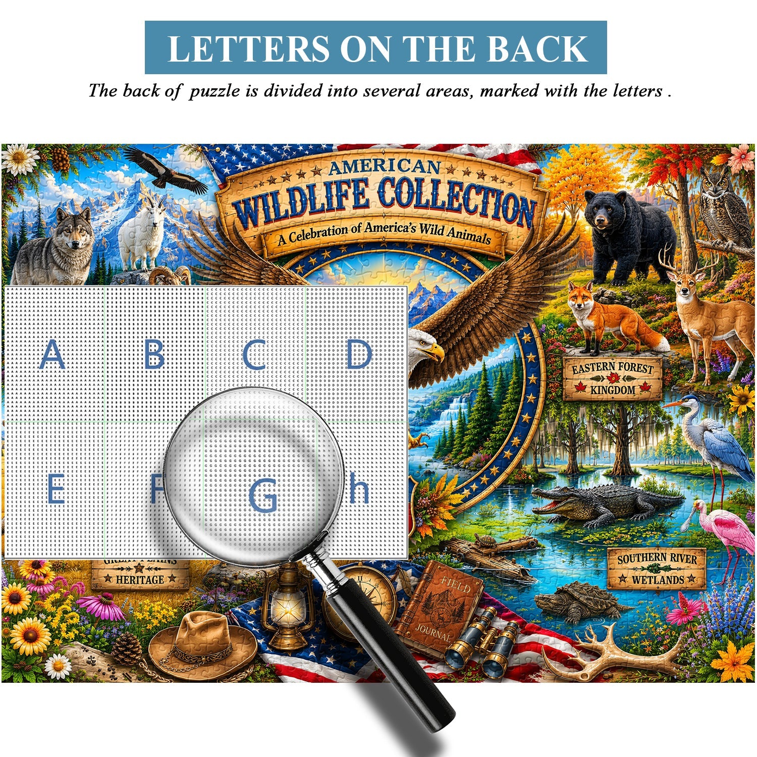 Wilderness Collection Jigsaw Puzzle 1000 Pieces