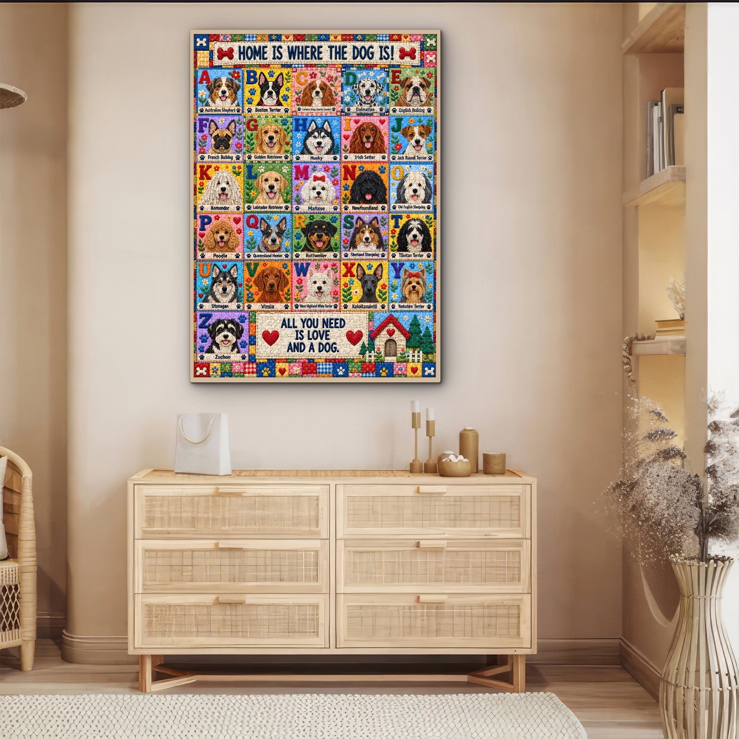 Paws of Love Jigsaw Puzzle 1000 Pieces