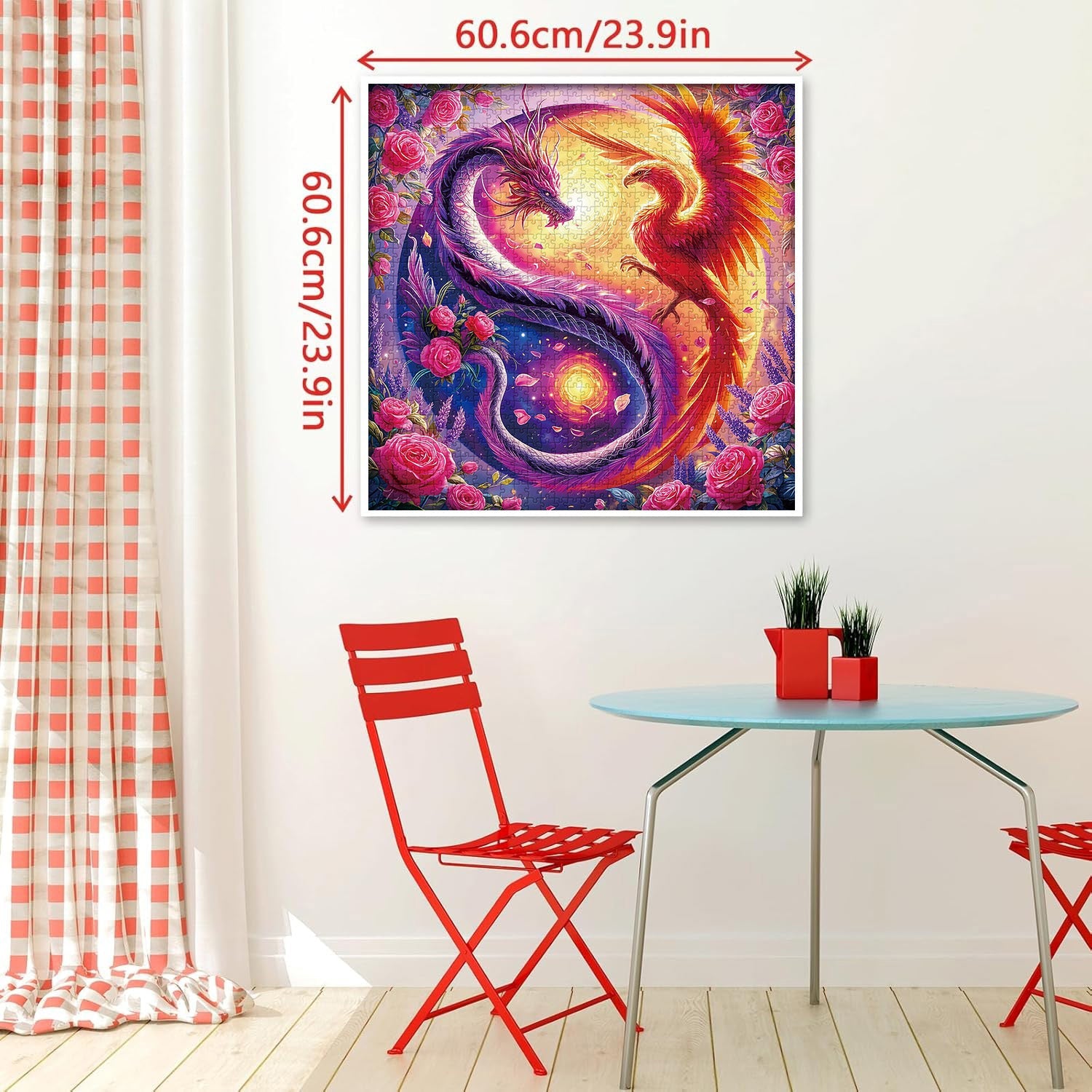 Dragon & Phoenix Jigsaw Puzzle 1000 Pieces