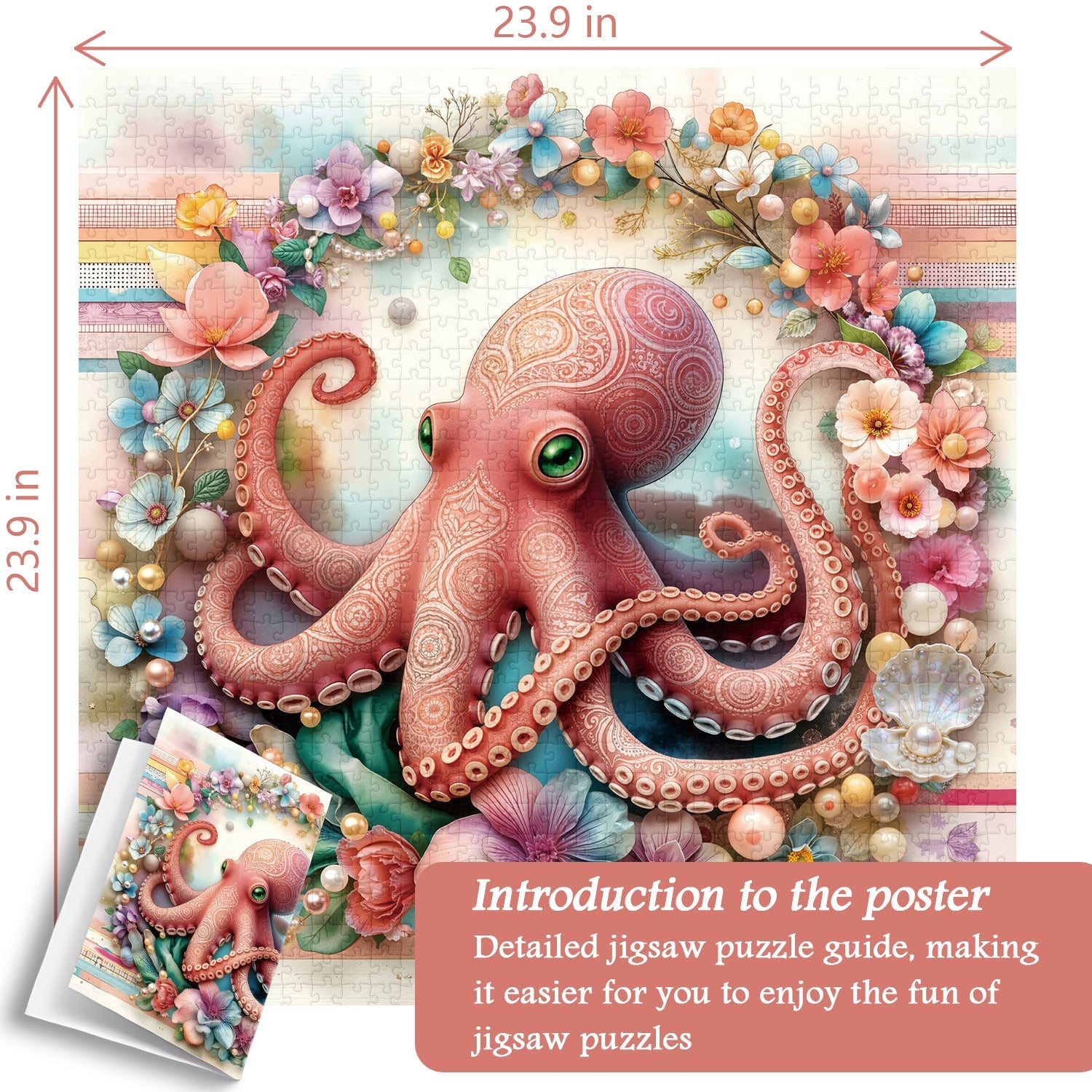 Dreamy Octopus Jigsaw Puzzle 1000 Pieces