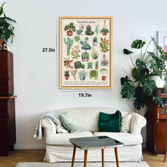 Vintage Sukkulenten Puzzle 1000 Teile