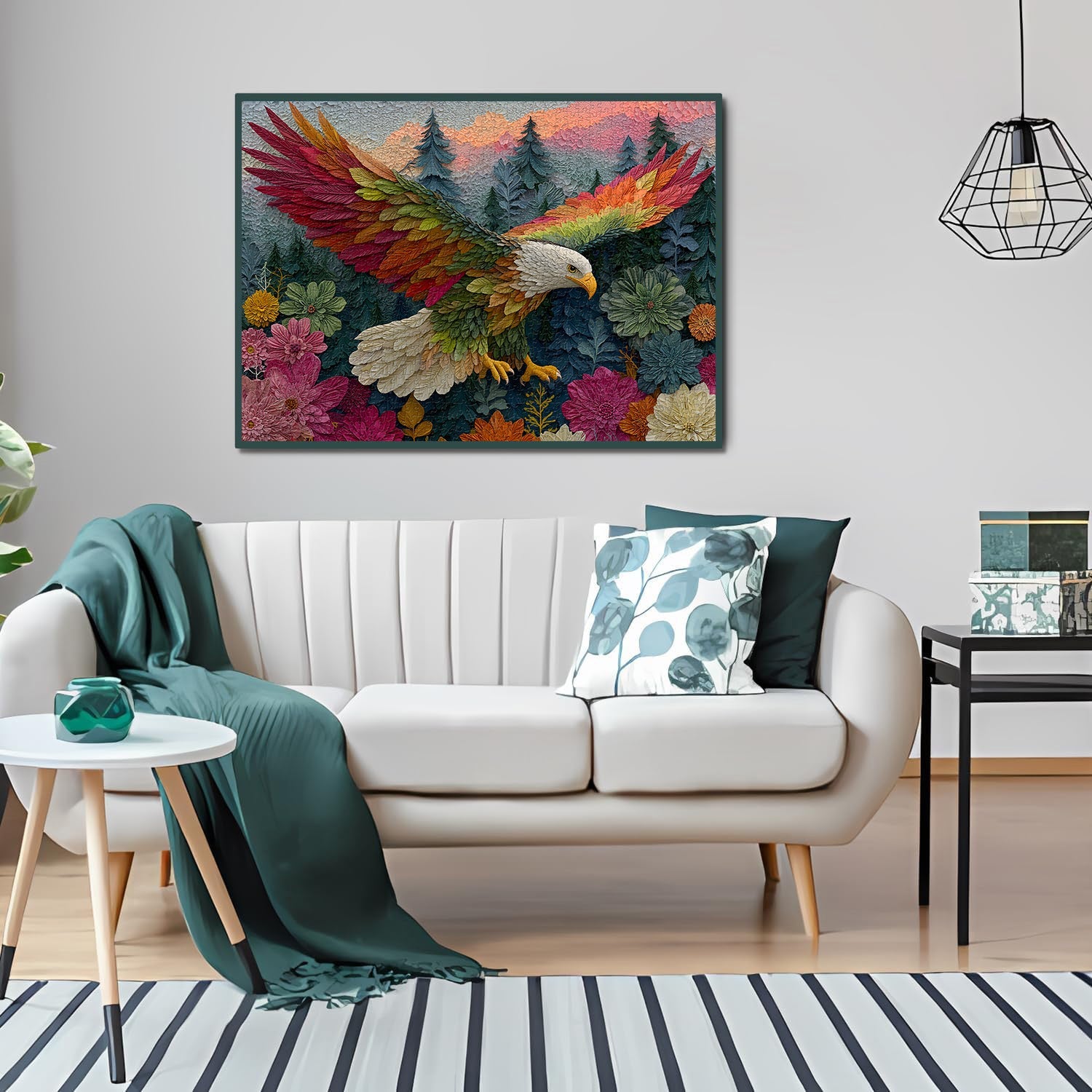 Puzzle en bois Eagle Leaf 1000 pièces