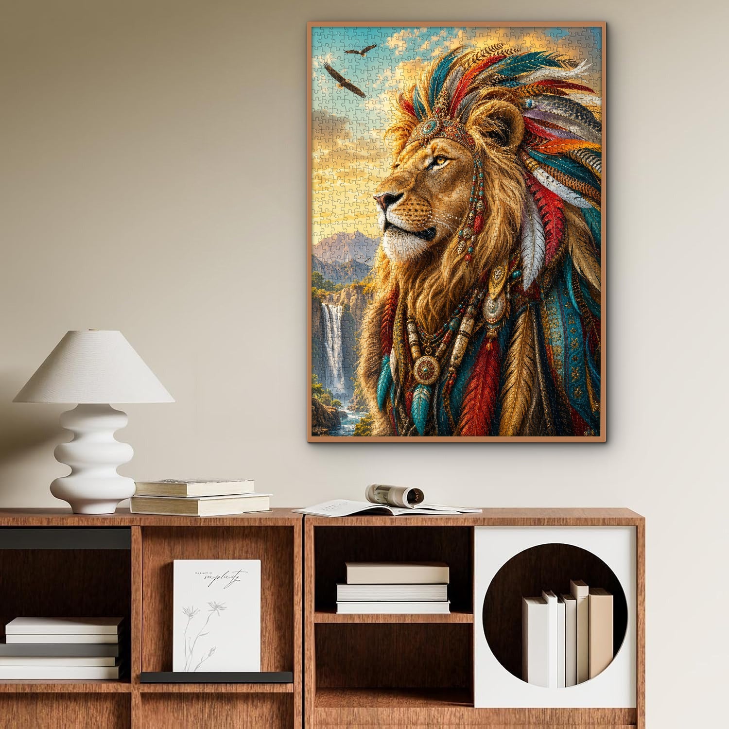 Sacred Lion Jigsaw Puzzle 1000 Piece