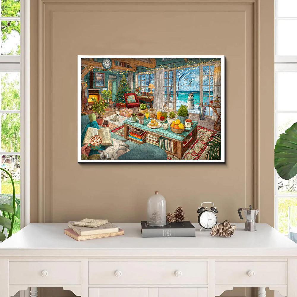 Beach Cottage Jigsaw Puzzles 1000 Pieces