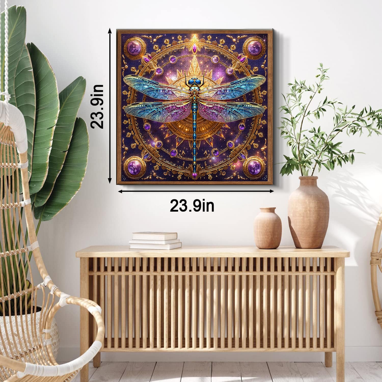 Starry Sky Dragonfly Jigsaw Puzzle 1000 Pieces