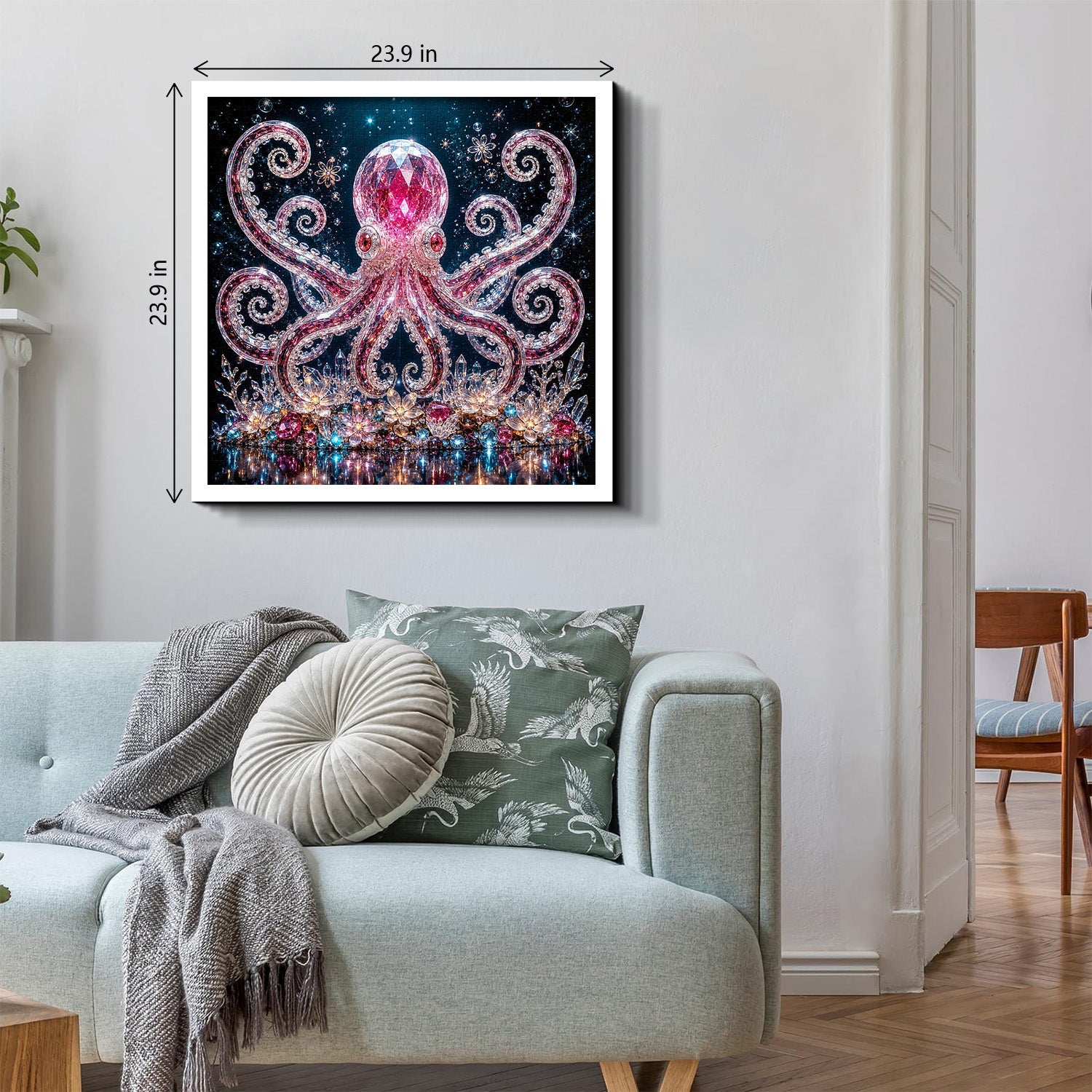Crystal Octopus Jigsaw Puzzle 1000 Pieces