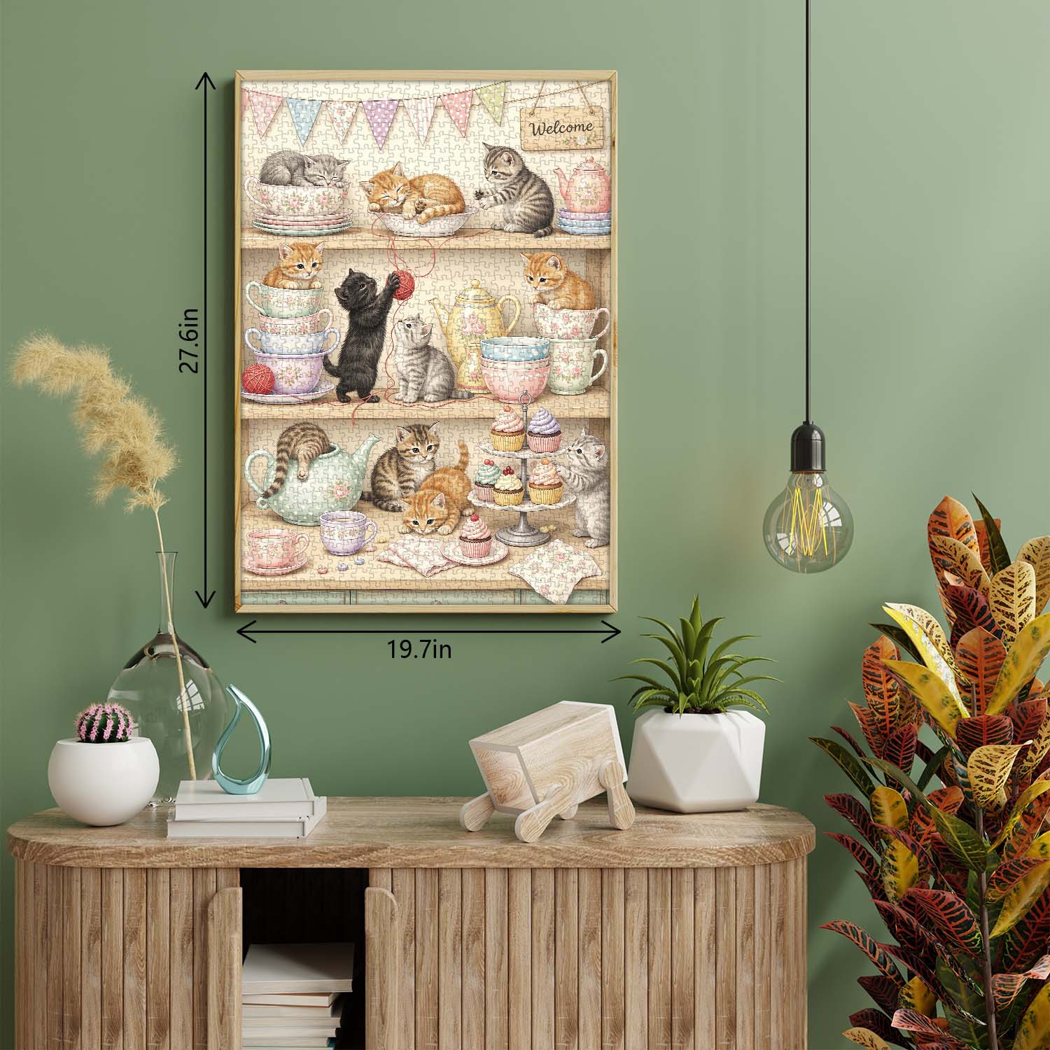 Fairytale Kitties Jigsaw Puzzle 1000 Piece