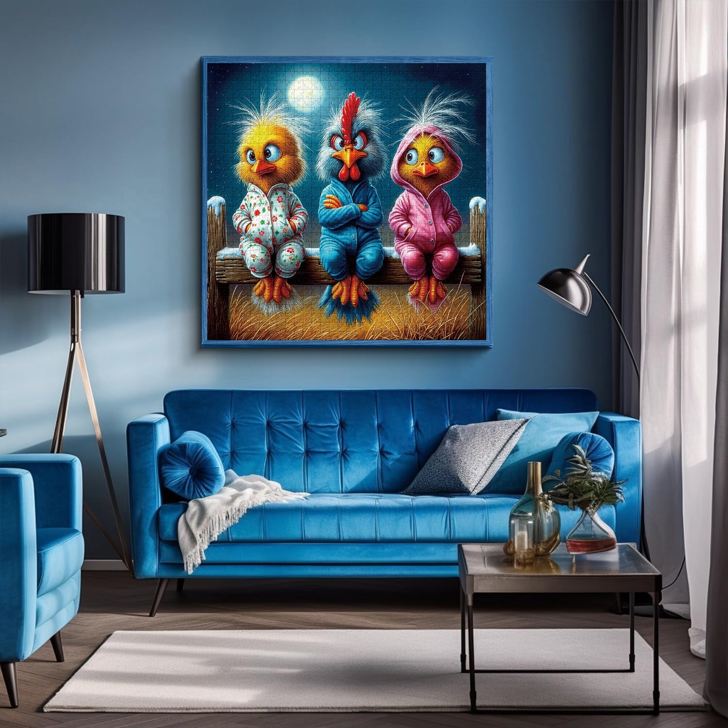 Pajama Chicks Jigsaw Puzzle 1000 Pieces