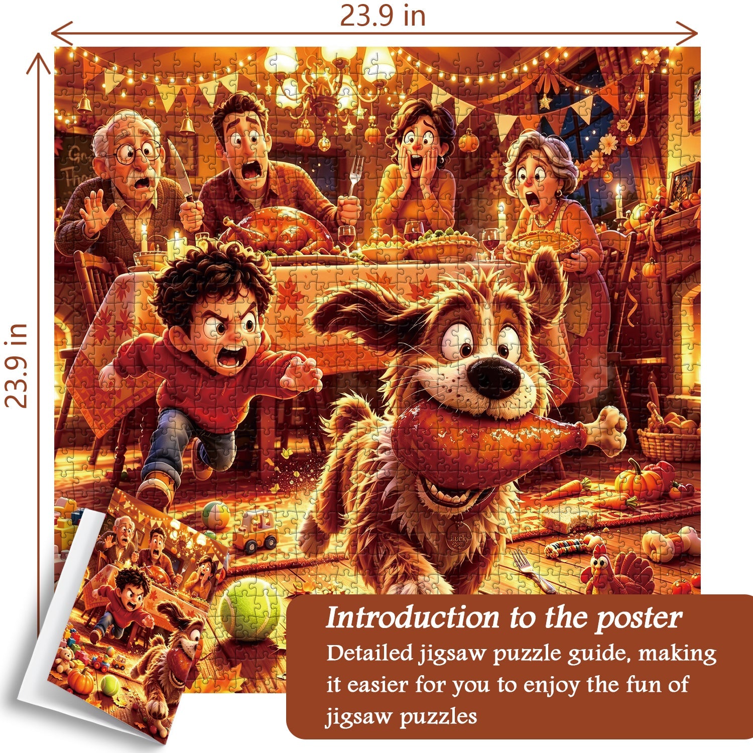 Drumstick Heist Jigsaw Puzzle 1000 Piece