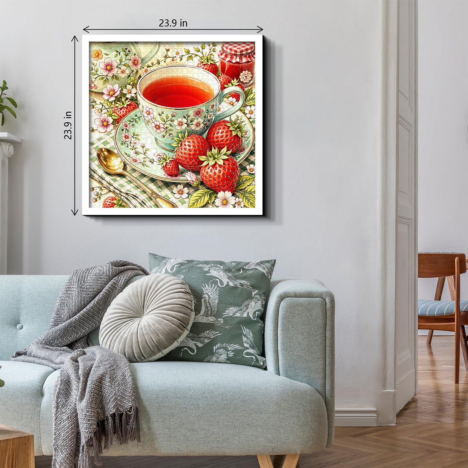 Strawberry Time Jigsaw Puzzle 1000 Piece