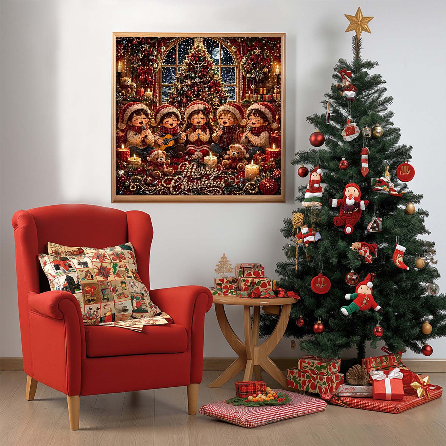 Christmas Carols Jigsaw  Puzzle 1000 Piece