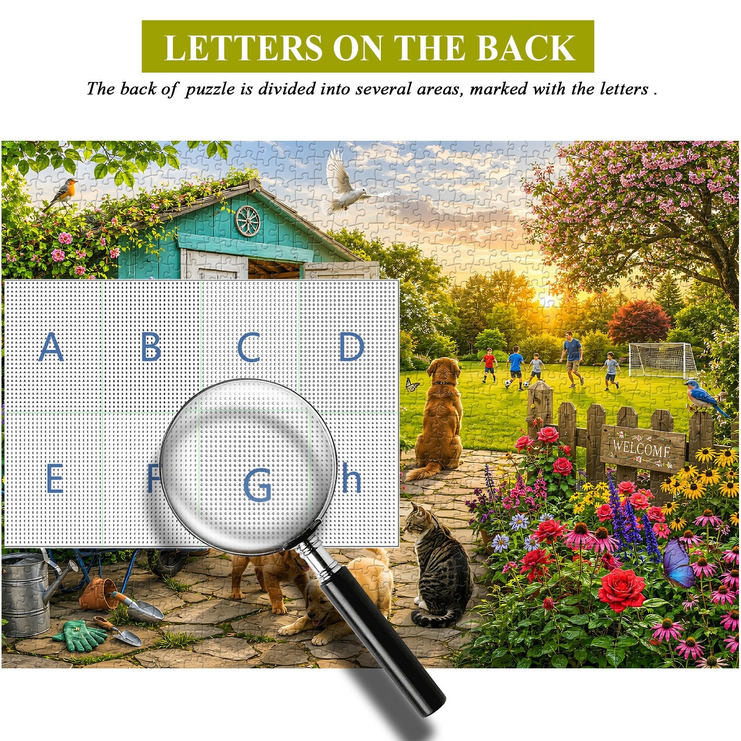 Backyard Joy Jigsaw Puzzle 1000 Piece