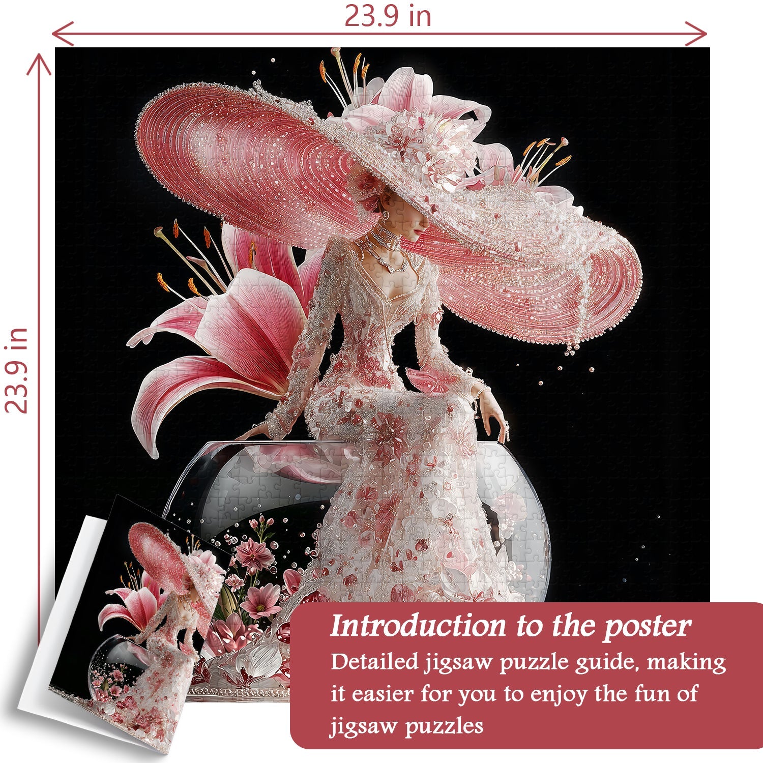 Puzzle de 1000 pièces Lily Blush