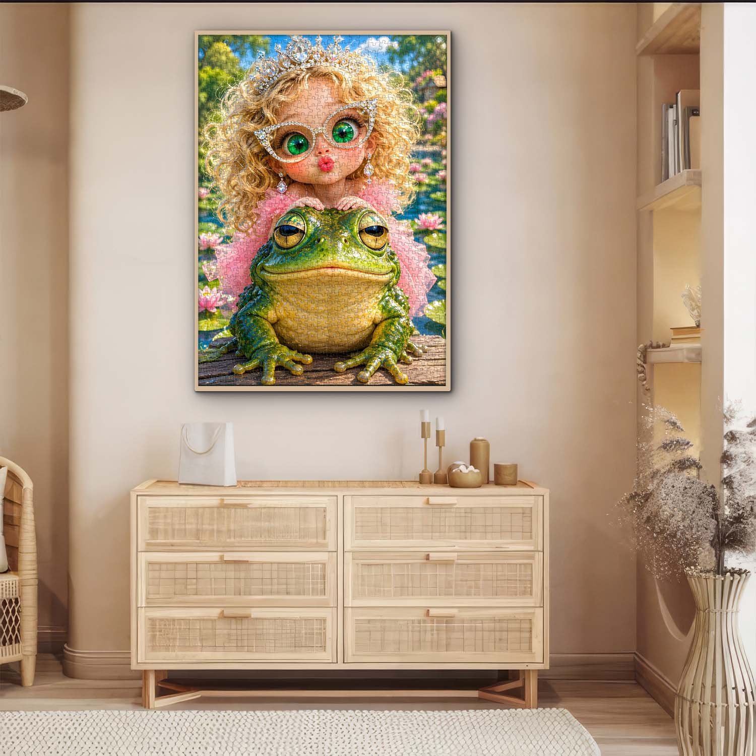 Pouty Princess Jigsaw Puzzle 1000 Piece