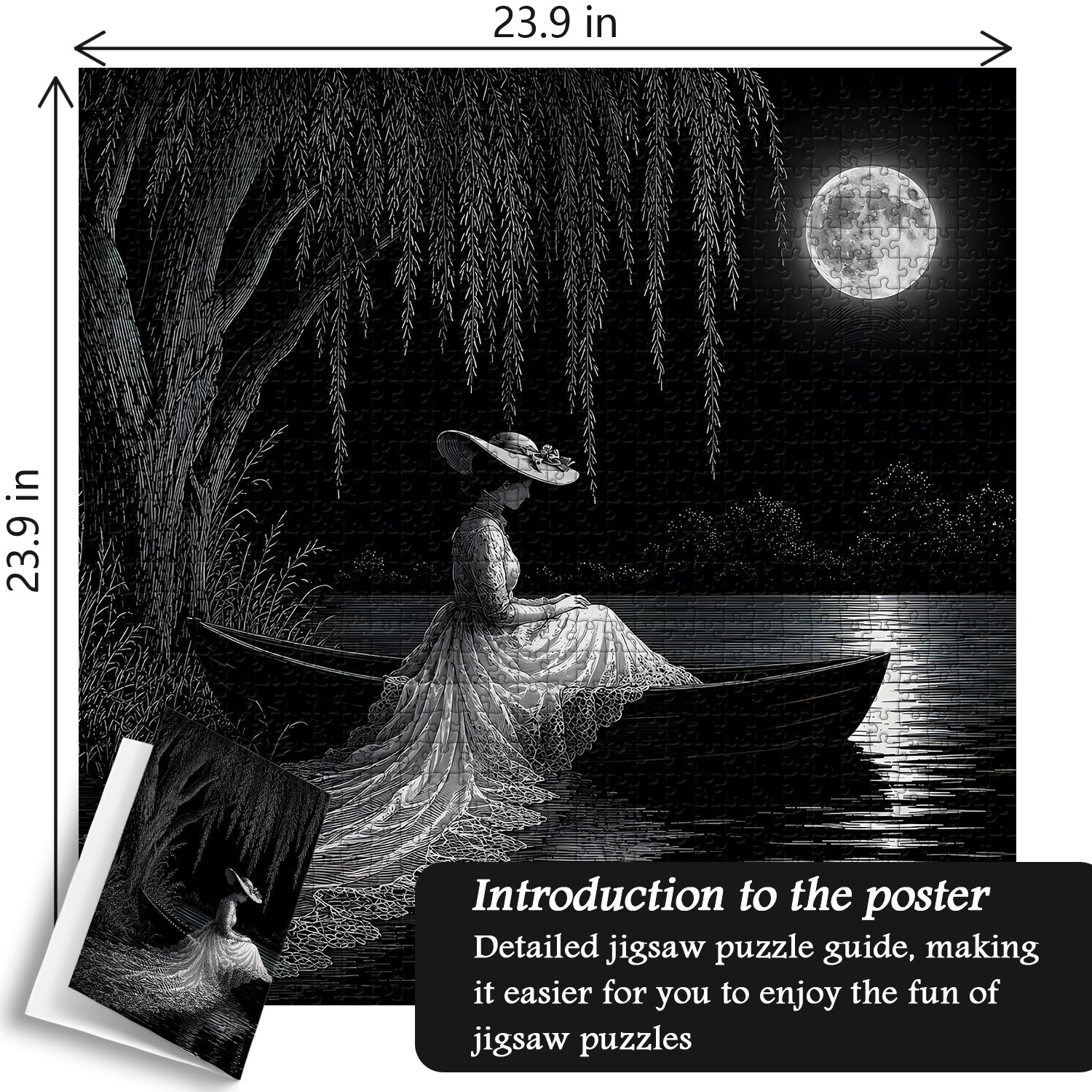 Moonlit Serenity Jigsaw Puzzle 1000 Piece