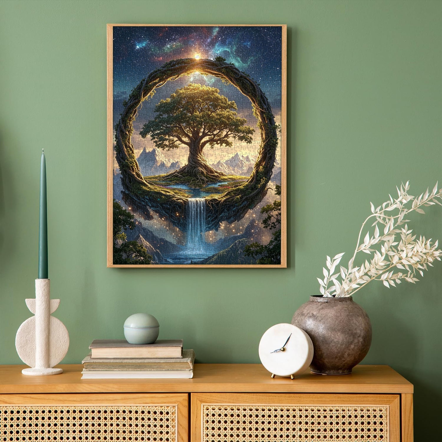 Sky World Tree Jigsaw Puzzle 1000 Piece