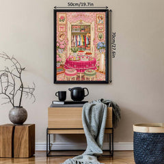 Floral Boudoir Jigsaw  Puzzle 1000 Piece