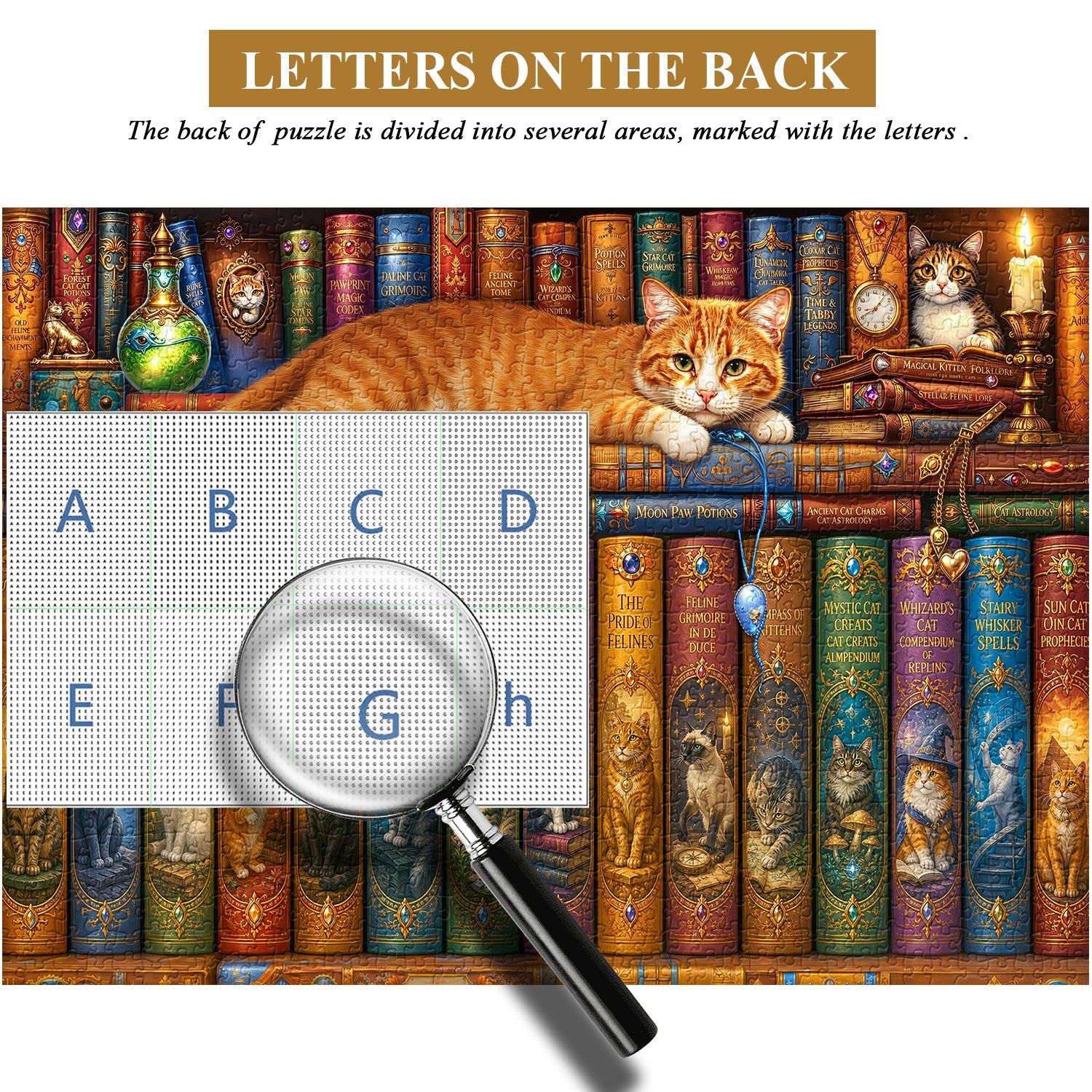 Magic Cat Lore  Jigsaw Puzzle 1000 Piece