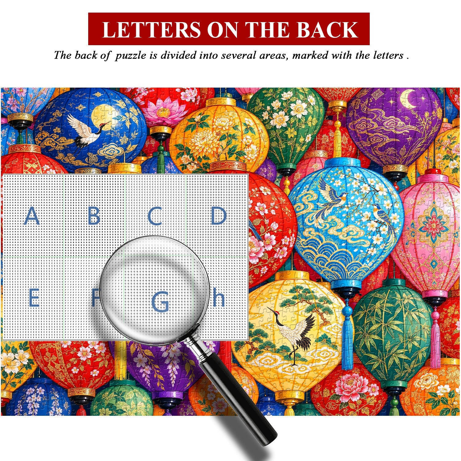 Lantern Fest Glow Jigsaw Puzzle 1000 Piece