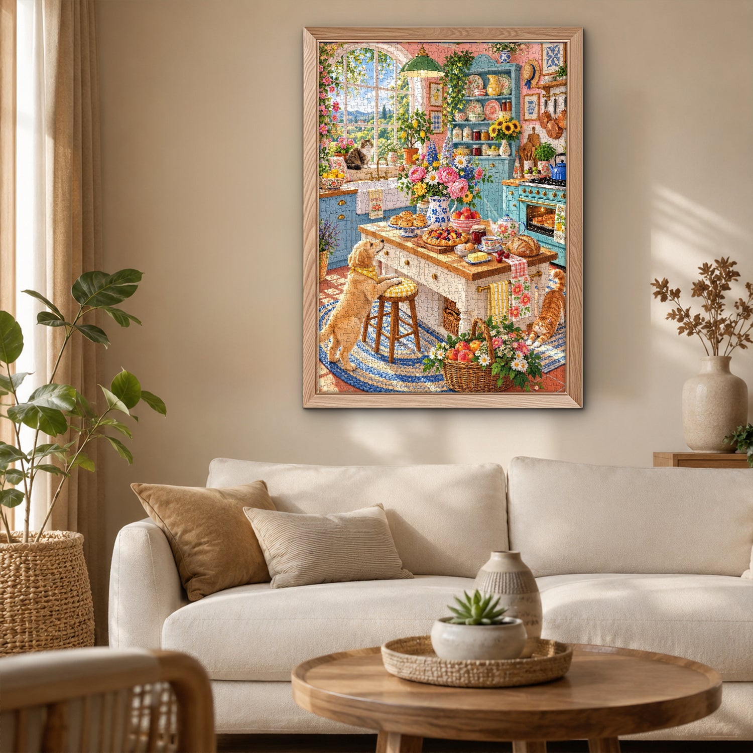 Spring Kitchen Jigsaw Puzzle 1000 Pieces