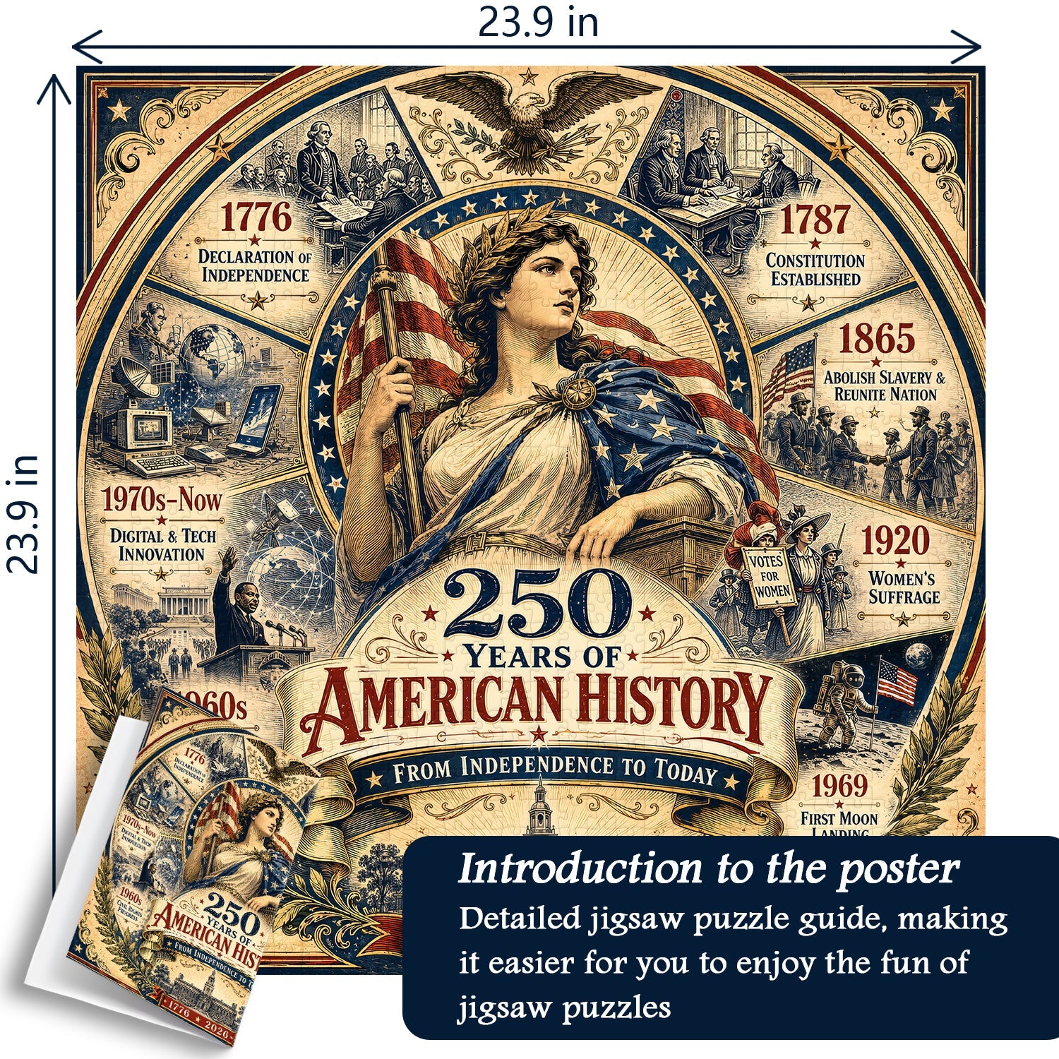 American Legacy Jigsaw Puzzle 1000 Pieces