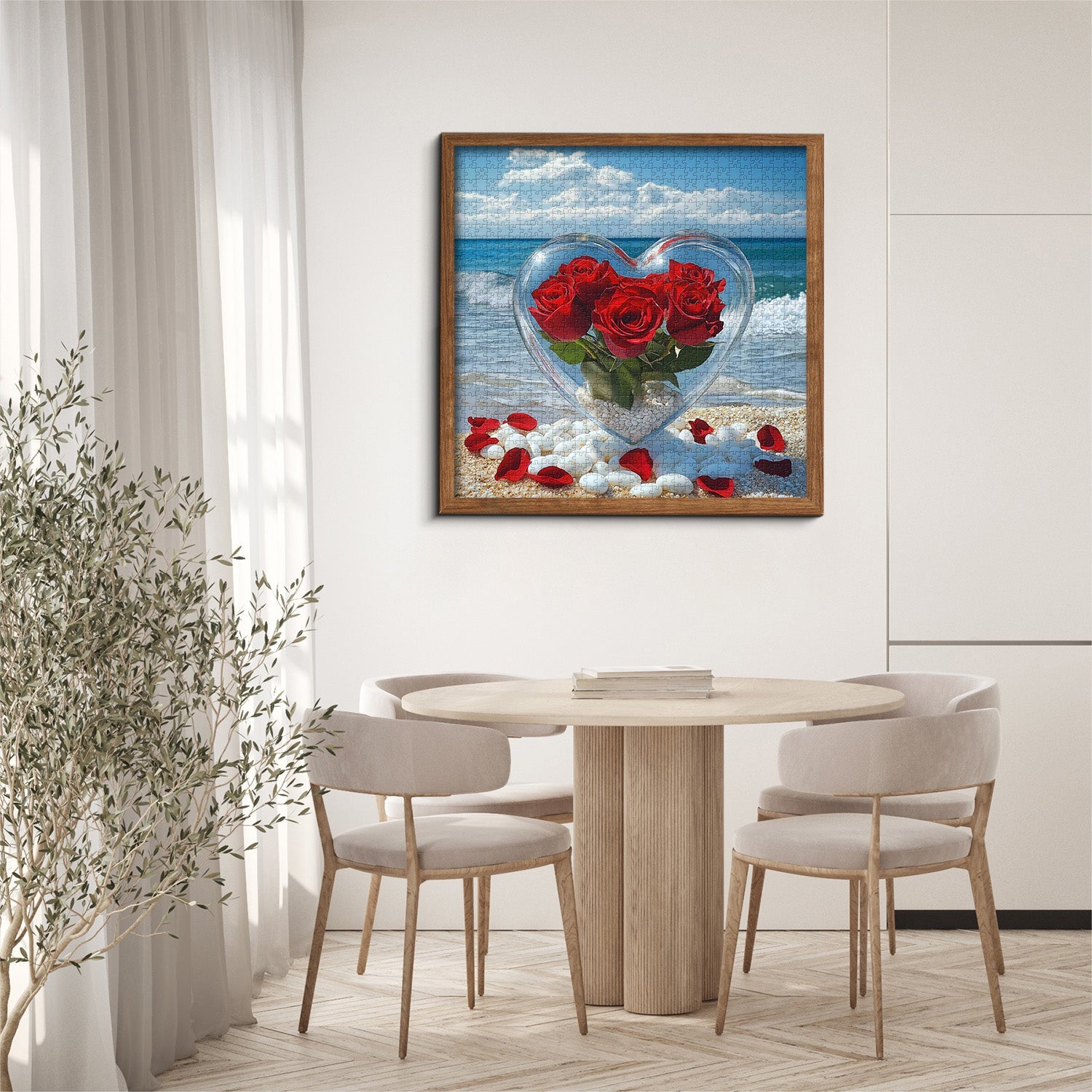 Heart Bloom Jigsaw Puzzle 1000 Pieces