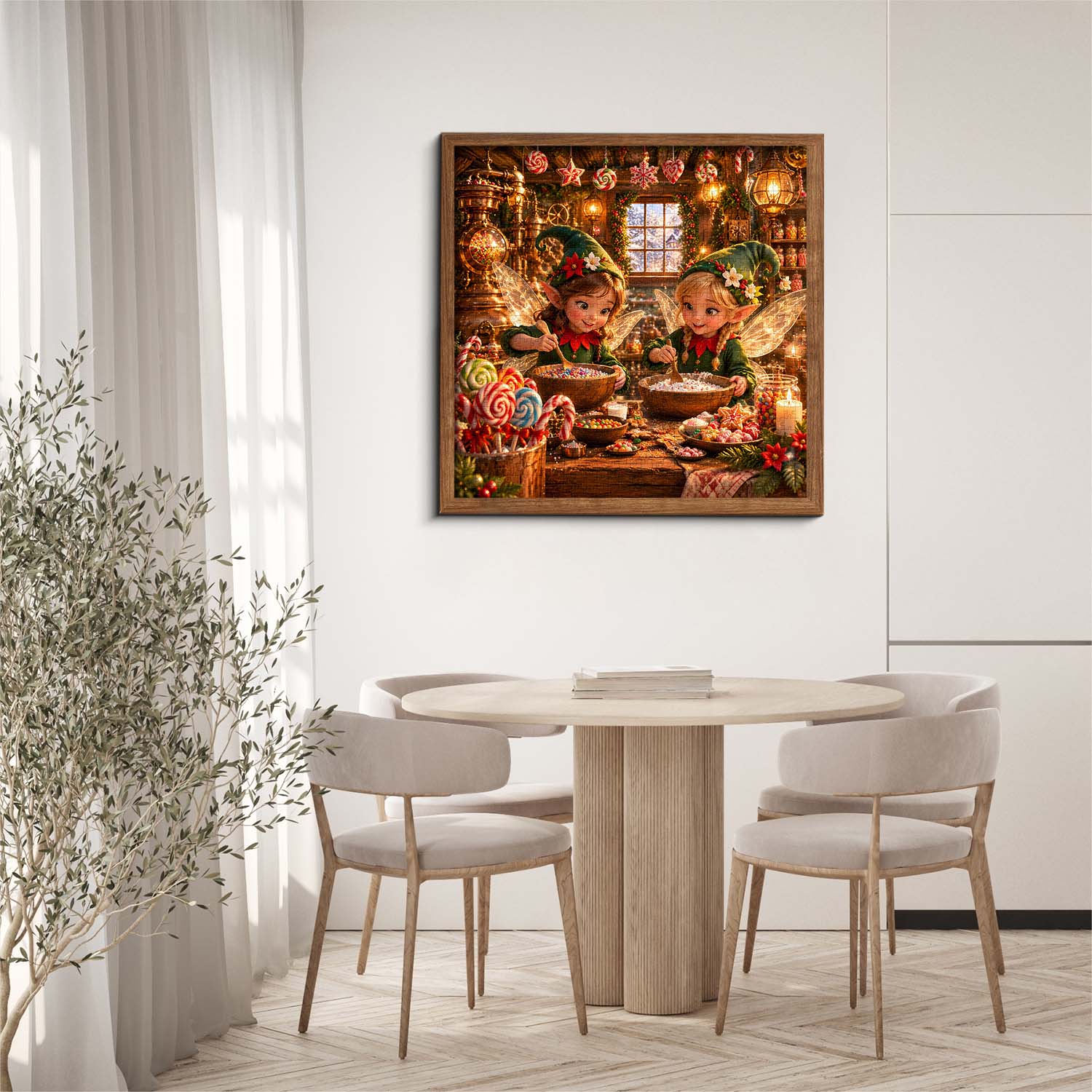 Elf Kitchen Jigsaw Puzzle 1000 Piece