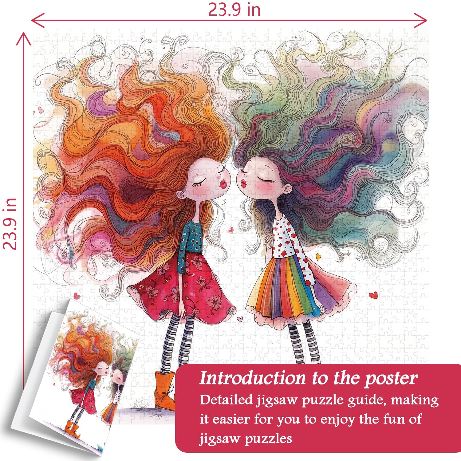 Dreaming Girls Jigsaw Puzzle 1000 Pieces