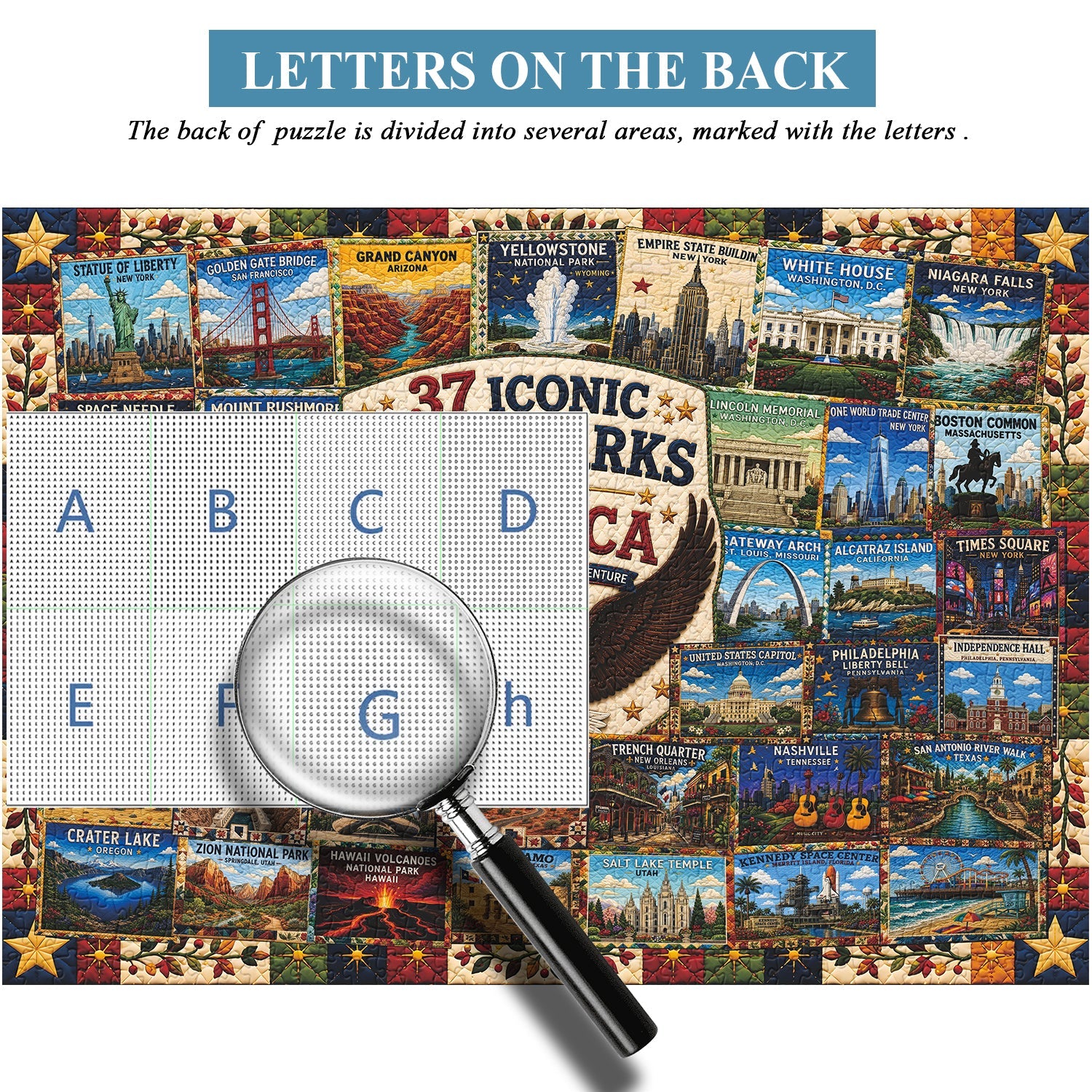 Iconic Sights Jigsaw Puzzle 1000 Piece