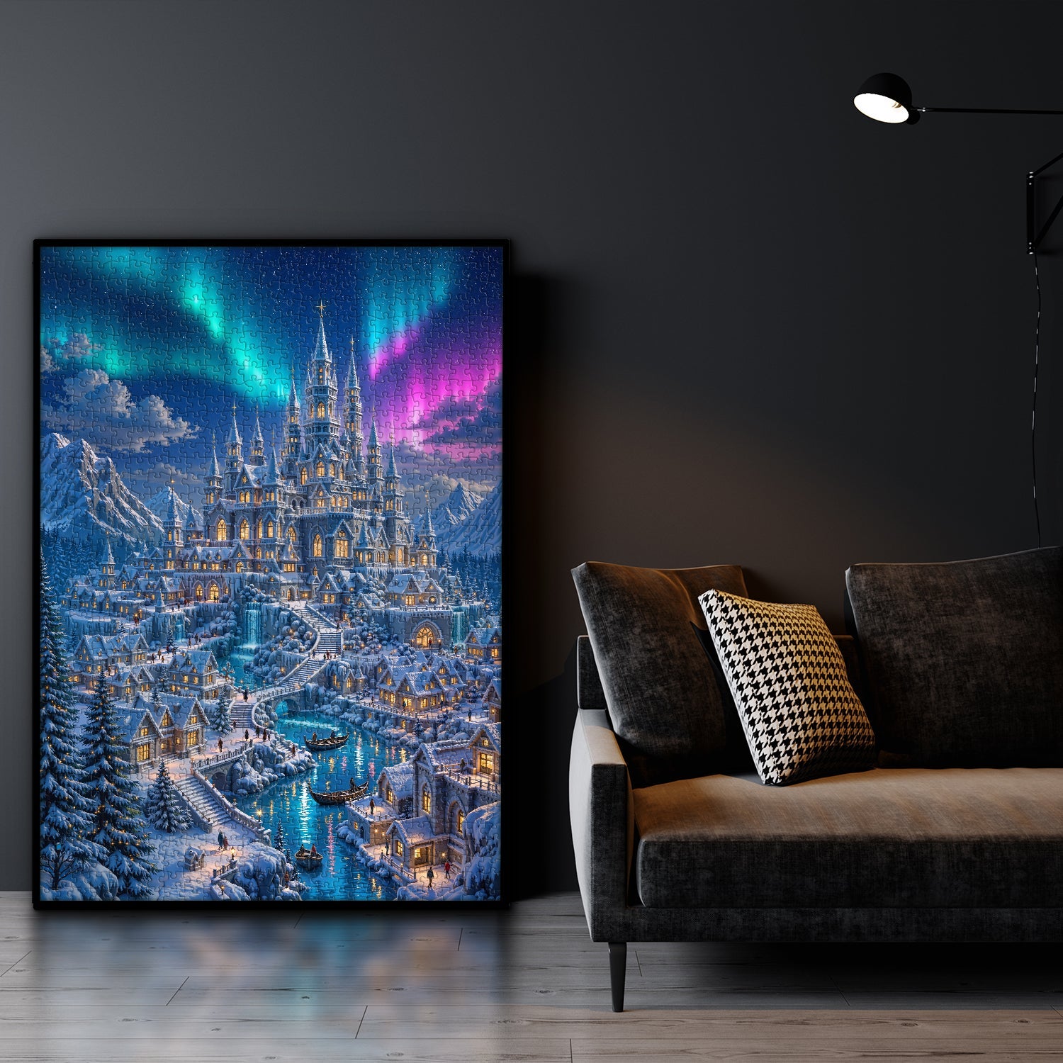Aurora Fortress Jigsaw Puzzle 1000 Pieces
