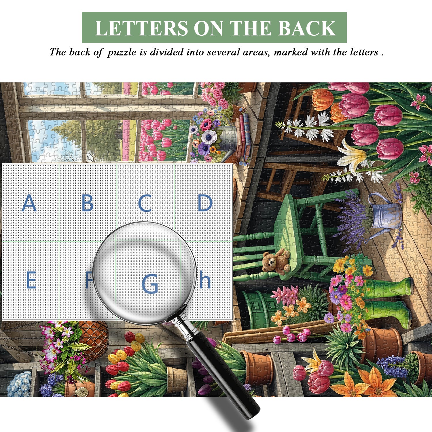 Gardener Flower Room Jigsaw Puzzle 1000 Pieces