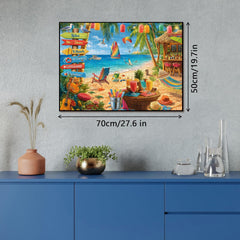 Beach Holiday Jigsaw Puzzle 1000 Pieces