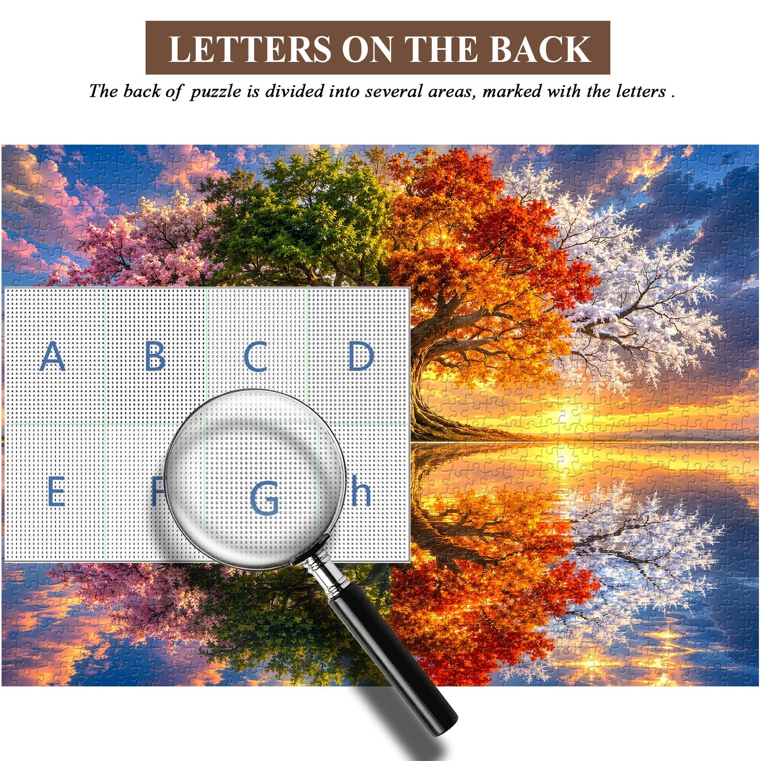 Twin Season Tree Jigsaw Puzzle 1000 Piece