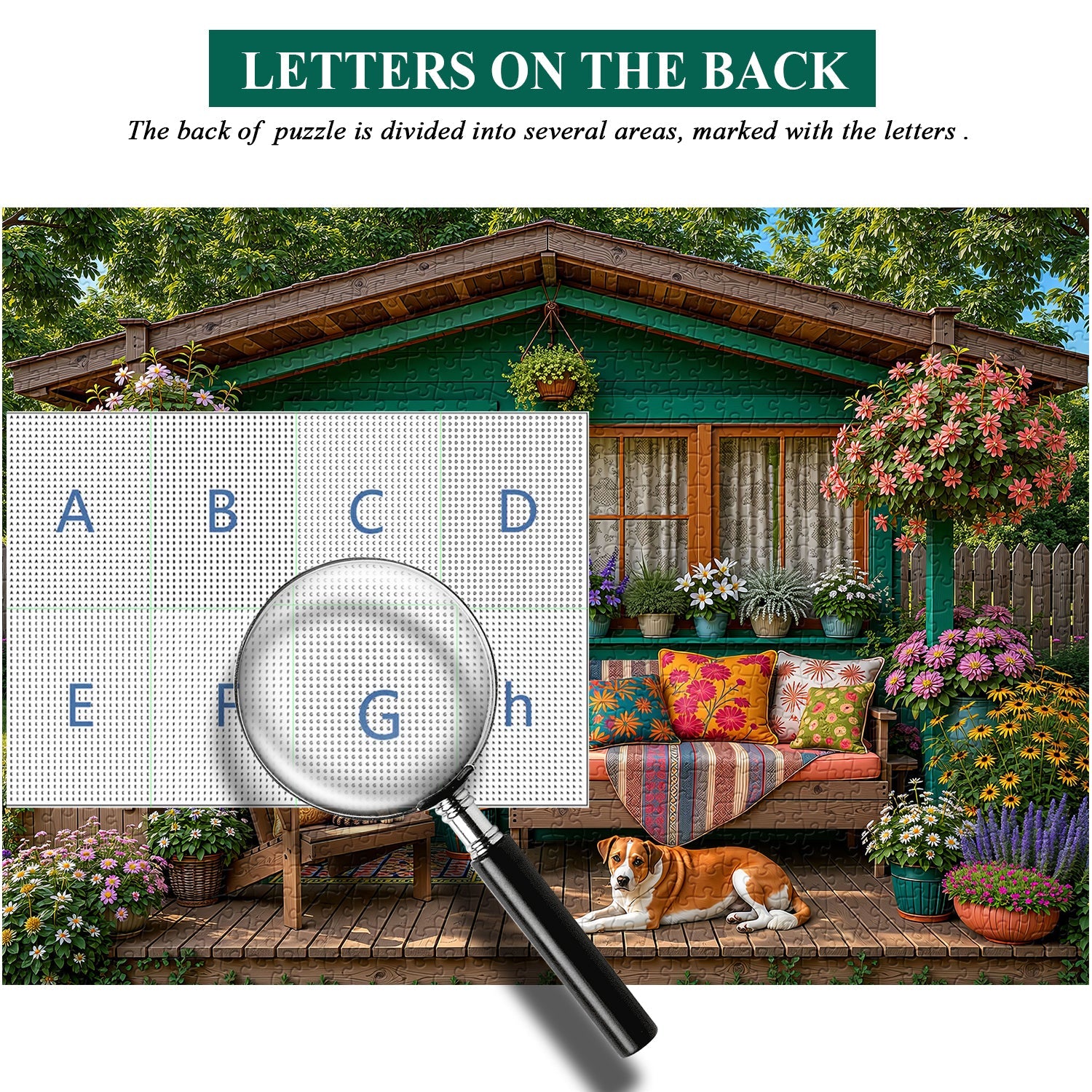 Sunlit Porch Retreat Jigsaw Puzzle 1000 Pieces