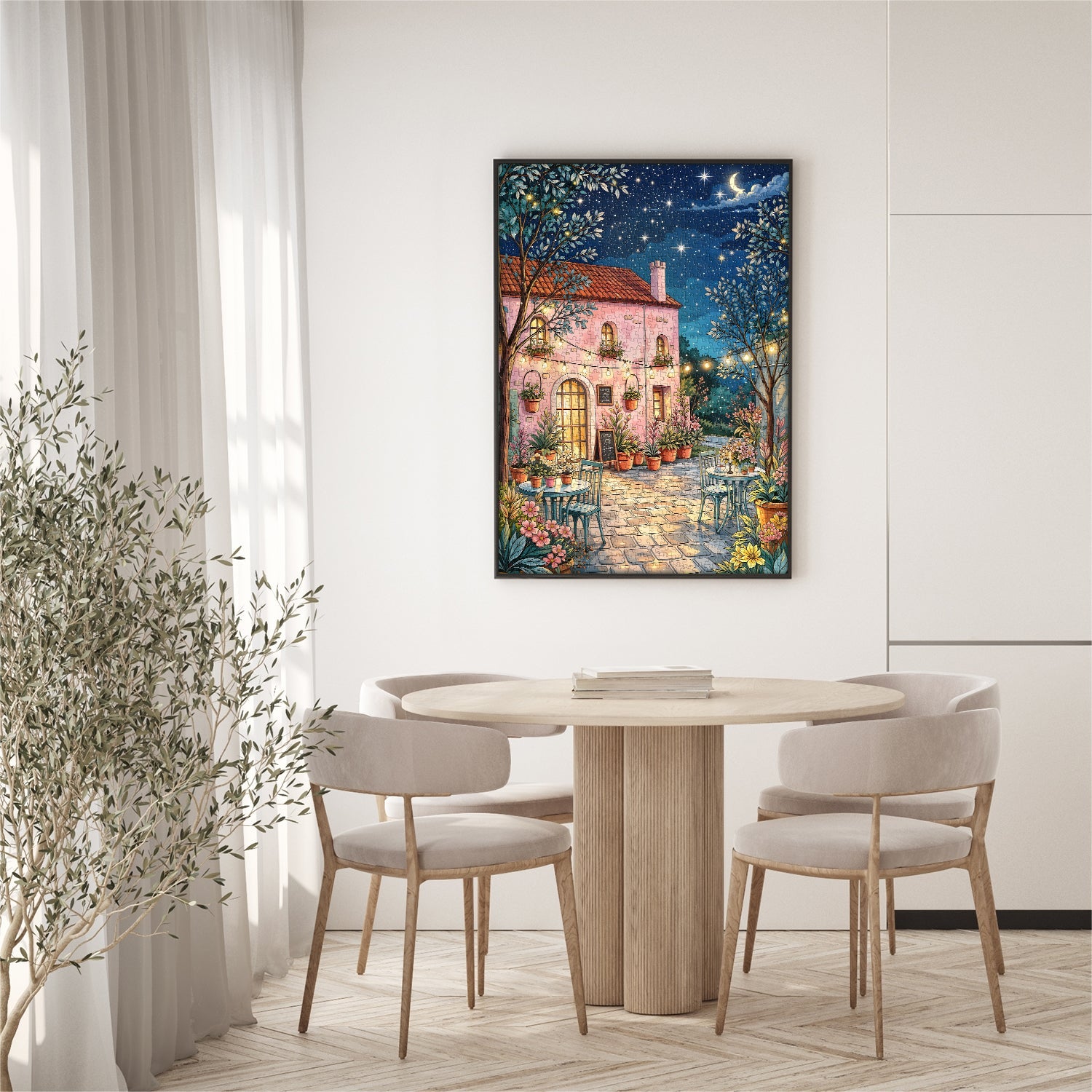 Starry Cafe Jigsaw Puzzle 1000 Piece