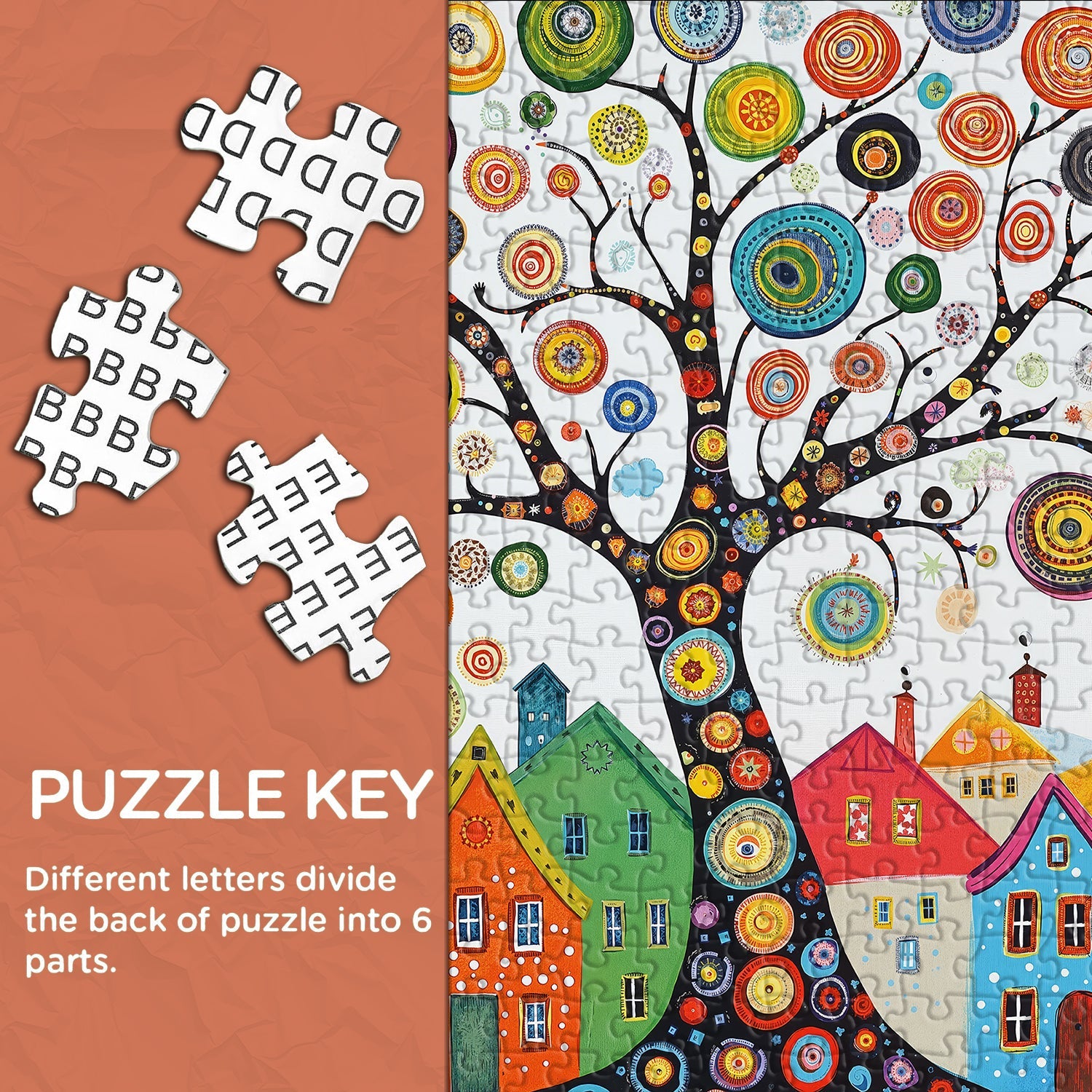 Whimsical Tree of Dreams Jigsaw Puzzles 1000 Pieces