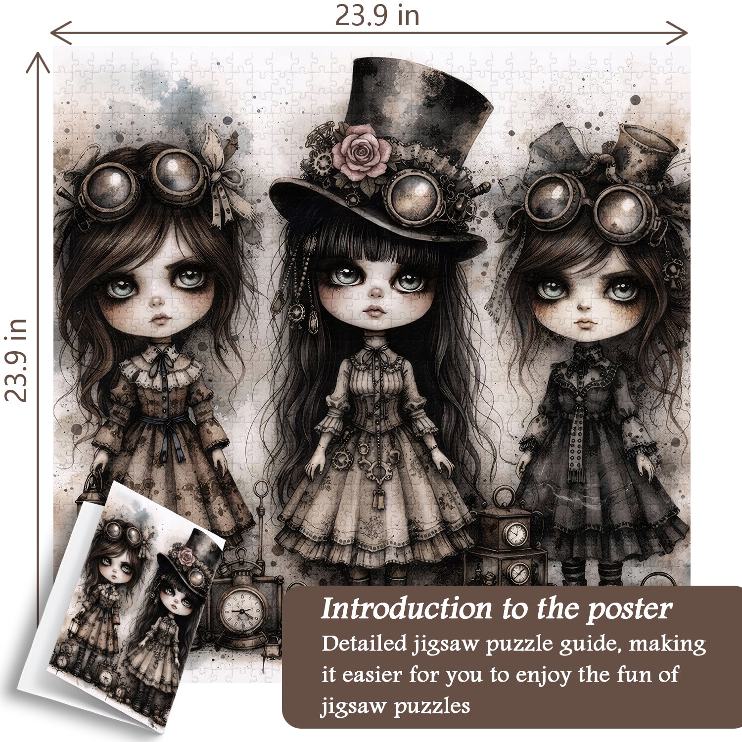 Dark Doll Jigsaw Puzzle 1000 Pieces
