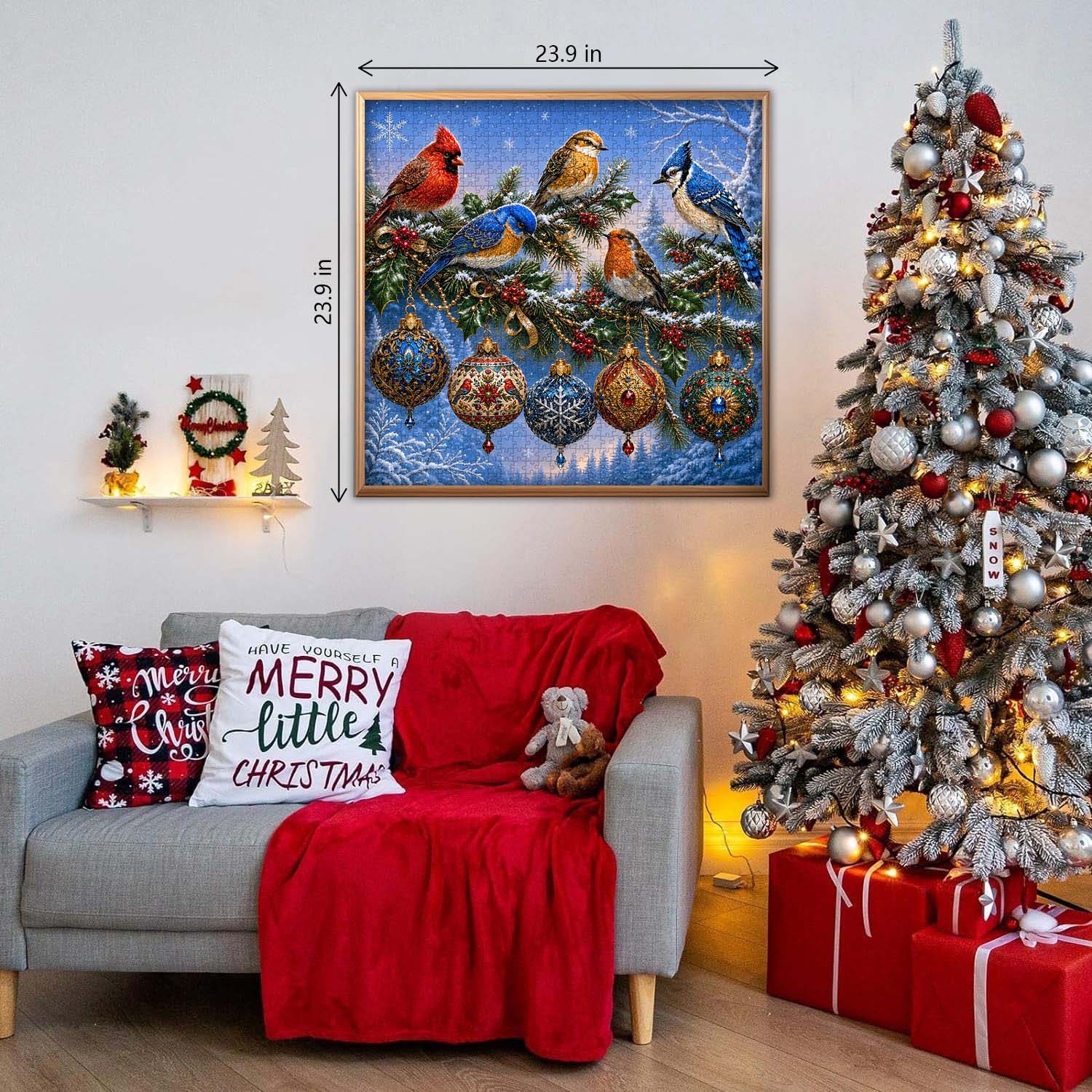 Christmas Sparrow Song Jigsaw Puzzle 1000 Pieces