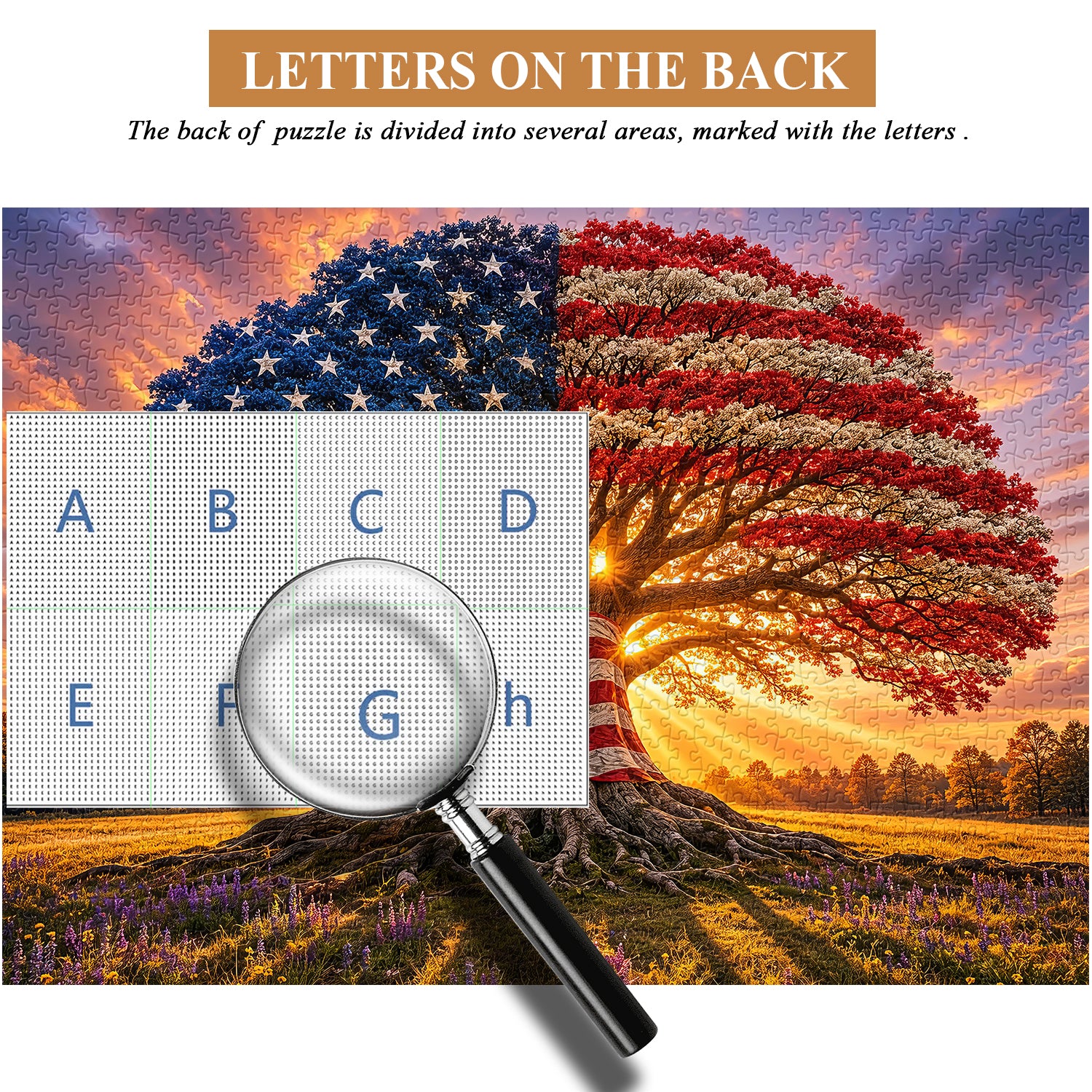 Liberty Root Oak Jigsaw Puzzle 1000 Piece