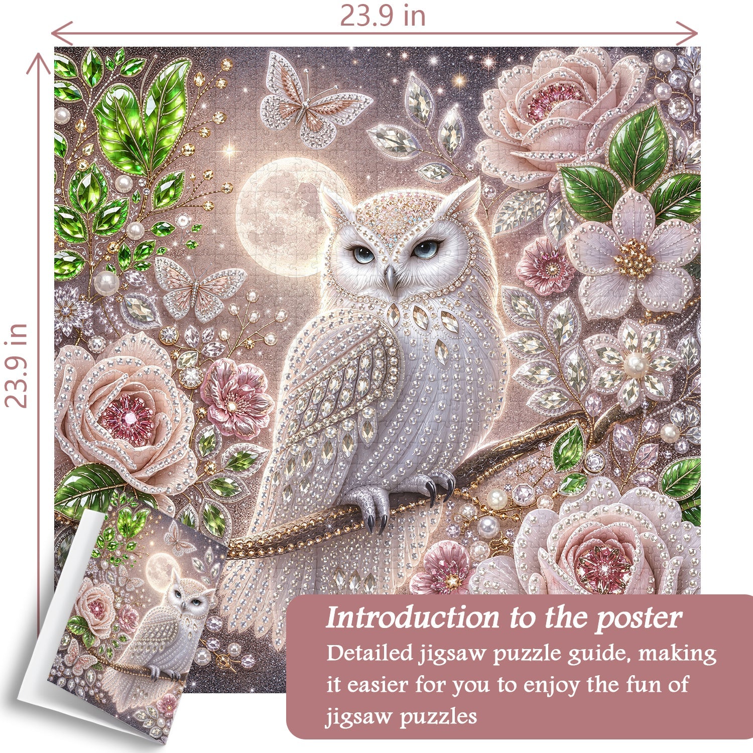 Silver Moon Spirit Jigsaw Puzzle 1000 Piece