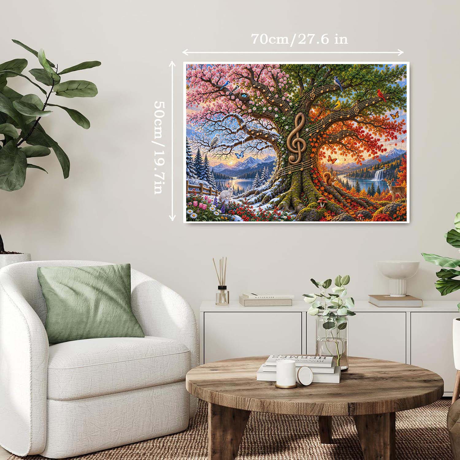 Four Seasons Tree of Life Jigsaw Puzzle 1000 Piece